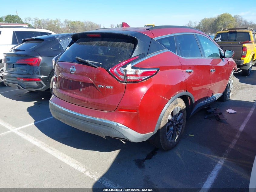 2018 Nissan Murano Sv