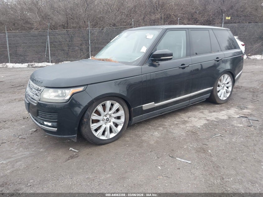 2014 Land Rover Range Rover 5.0L V8 Supercharged/5.0L V8 Supercharged Ebony Edition