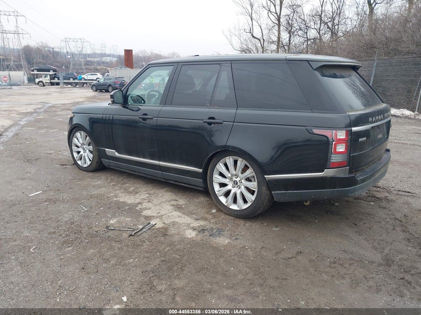 2014 Land Rover Range Rover 5.0L V8 Supercharged/5.0L V8 Supercharged Ebony Edition