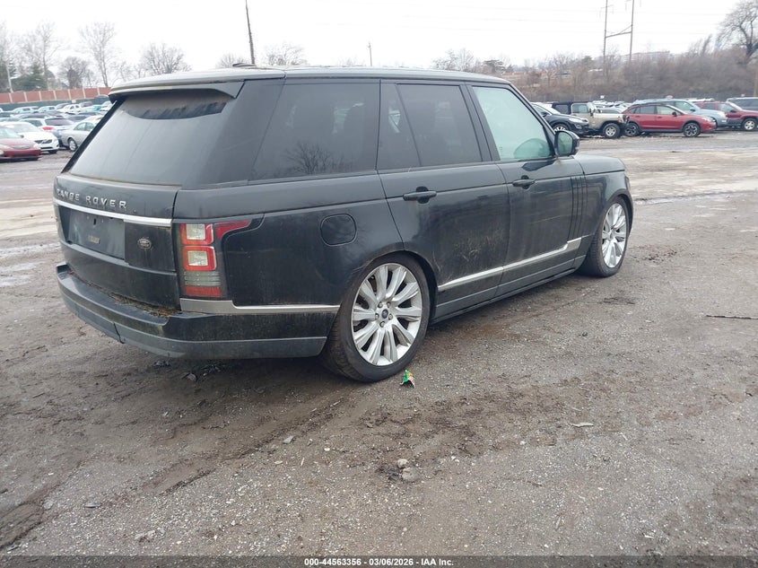 2014 Land Rover Range Rover 5.0L V8 Supercharged/5.0L V8 Supercharged Ebony Edition