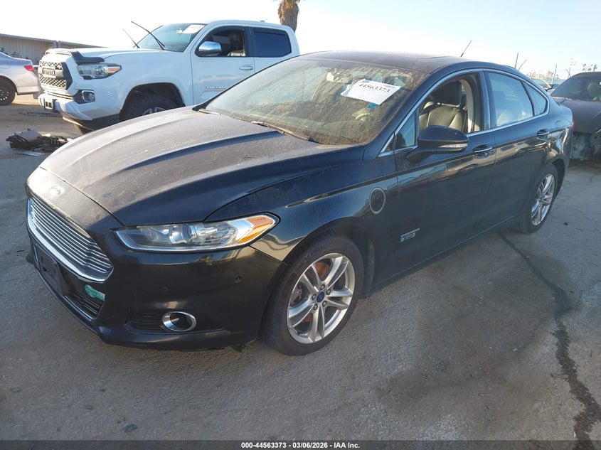 2015 Ford Fusion Energi Titanium 3FA6P0SU9FR147244 photo 1