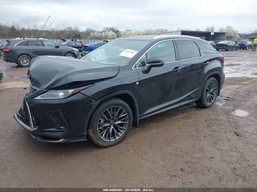 2021 Lexus Rx 350 F Sport Handling