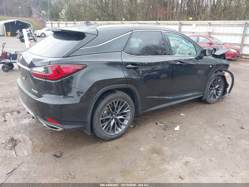 2021 Lexus Rx 350 F Sport Handling