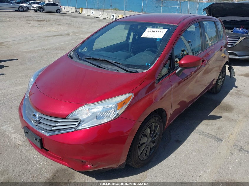2016 Nissan Versa Note S (Sr)/S Plus/Sl/Sr/Sv