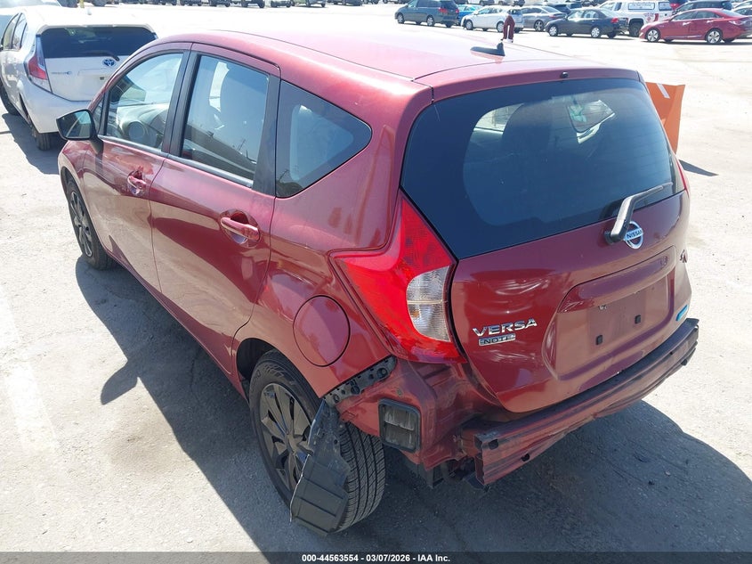 2016 Nissan Versa Note S (Sr)/S Plus/Sl/Sr/Sv