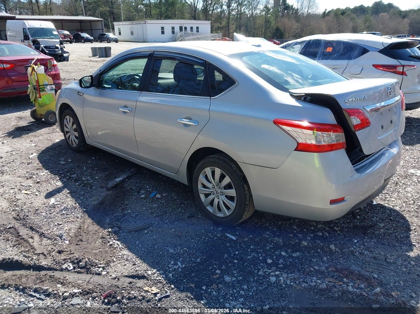2015 Nissan Sentra Fe+ S/S/Sl/Sr/Sv
