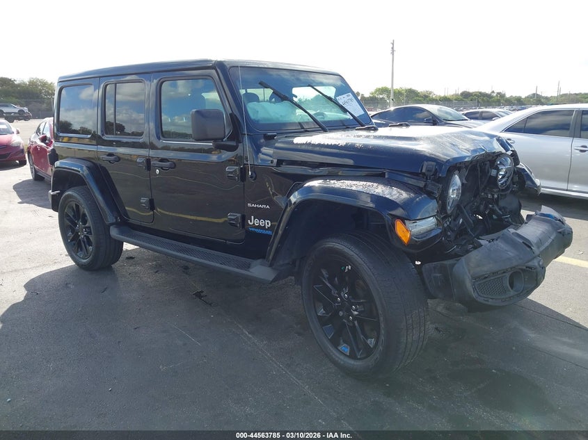 2022 Jeep Wrangler 4Xe Unlimited Sahara 4X4