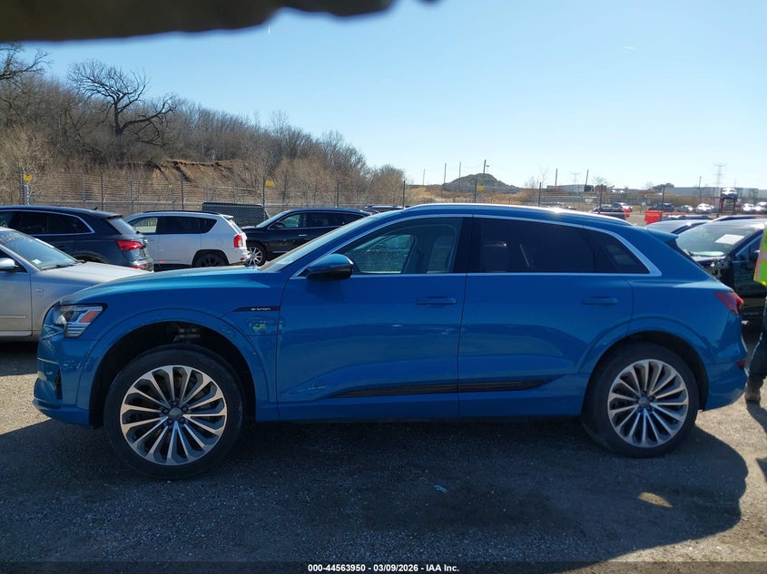 2019 Audi E-Tron Premium Plus VIN: WA1VAAGE7KB008494 Lot: 44563950
