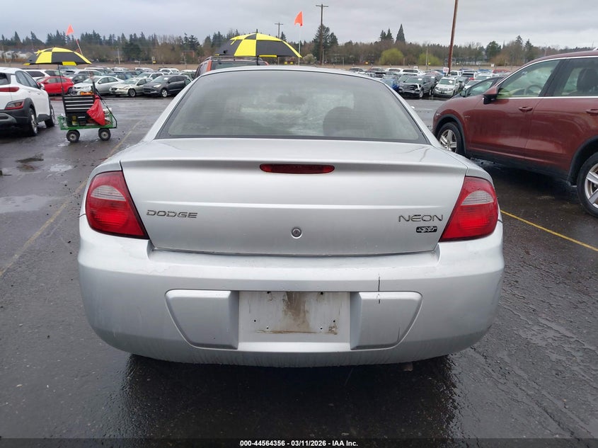 2005 Dodge Neon Sxt VIN: 1B3ES56C65D137069 Lot: 44564356