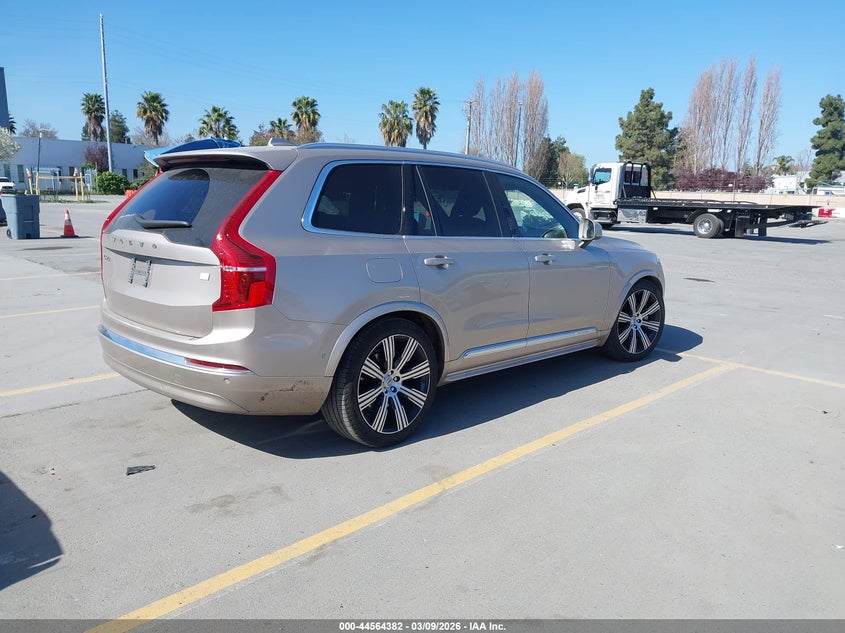 Vin: yv4h60ca2p1909994, lot: 45061260, volvo xc90 recharge plug-in hybrid t8 ultimate bright theme 7-seater 20234