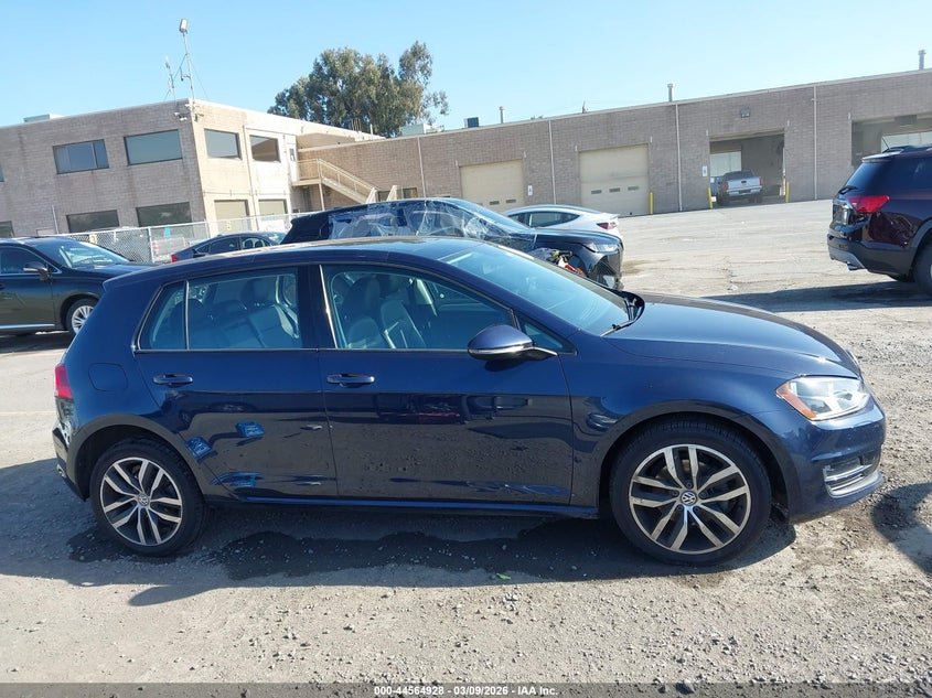 2016 Volkswagen Golf Tsi Se 4-Door VIN: 3VW217AUXGM017814 Lot: 44564928