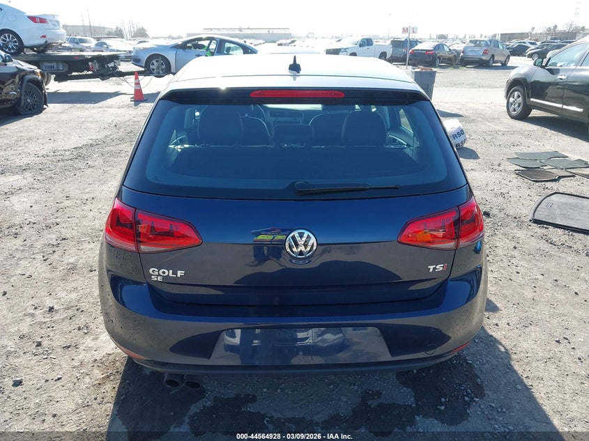 2016 Volkswagen Golf Tsi Se 4-Door VIN: 3VW217AUXGM017814 Lot: 44564928