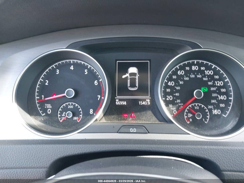 2016 Volkswagen Golf Tsi Se 4-Door VIN: 3VW217AUXGM017814 Lot: 44564928