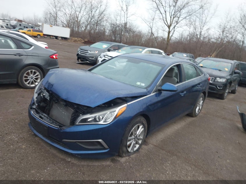 2016 Hyundai Sonata Se 5NPE24AF5GH361358 photo 1