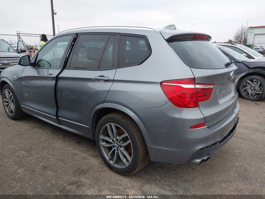 VIN 5UXWX9C53H0T05178 2017 BMW X3 XDRIVE28I