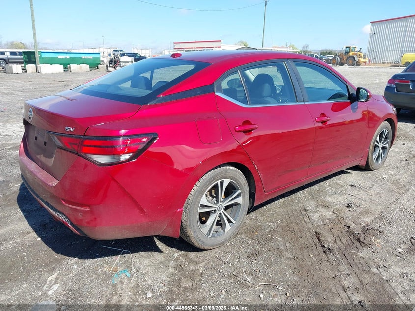 2020 Nissan Sentra Sv Xtronic Cvt