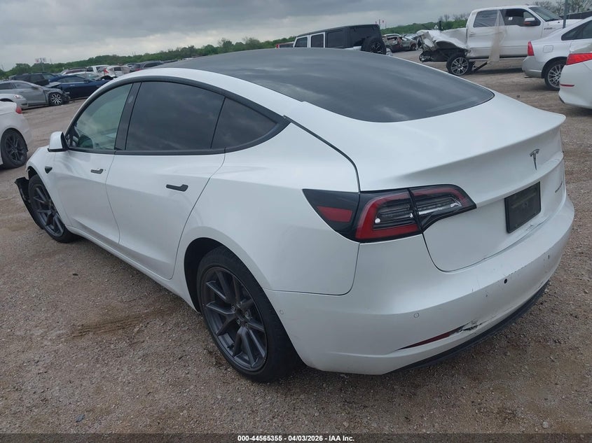 Vin: 5yj3e1eb0mf056591, lot: 45062233, tesla model 3 long range dual motor all-wheel drive 20213