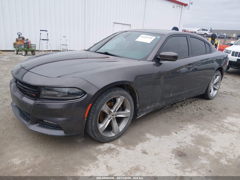 Vin: 2c3cdxhgxjh134558, lot: 45062273, dodge charger sxt plus rwd 20182