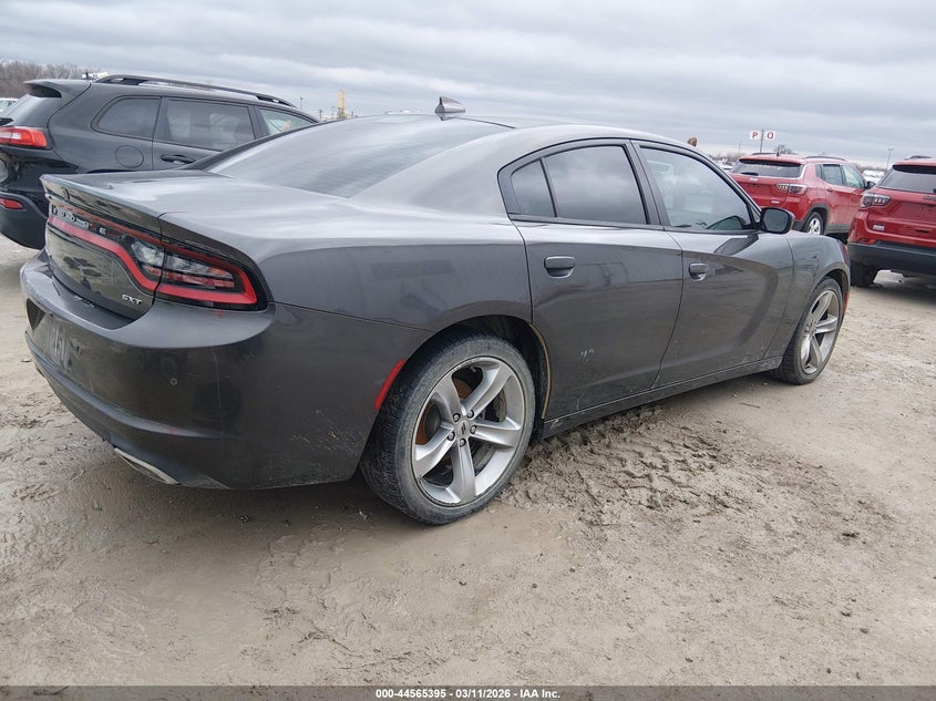 Vin: 2c3cdxhgxjh134558, lot: 45062273, dodge charger sxt plus rwd 20184