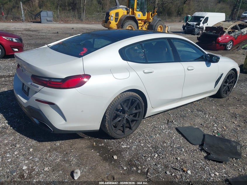 Vin: wbagv8c03scs07958, lot: 45062320, bmw m850i gran coupe xdrive 20254