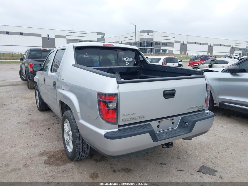 2012 Honda Ridgeline 3.5 Sport silver Lot 111044565460 Vin 5FPYK1F75CB001729