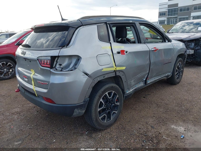 Vin: 3c4njddb2lt171734, lot: 45062365, jeep compass trailhawk 4x4 20204