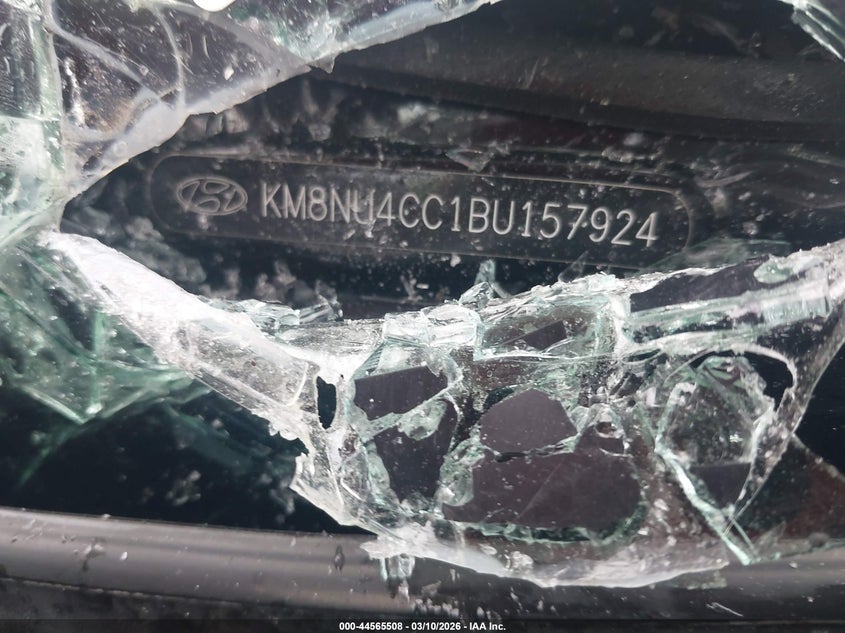 2011 Hyundai Veracruz Limited VIN: KM8NU4CC1BU157924 Lot: 44565508