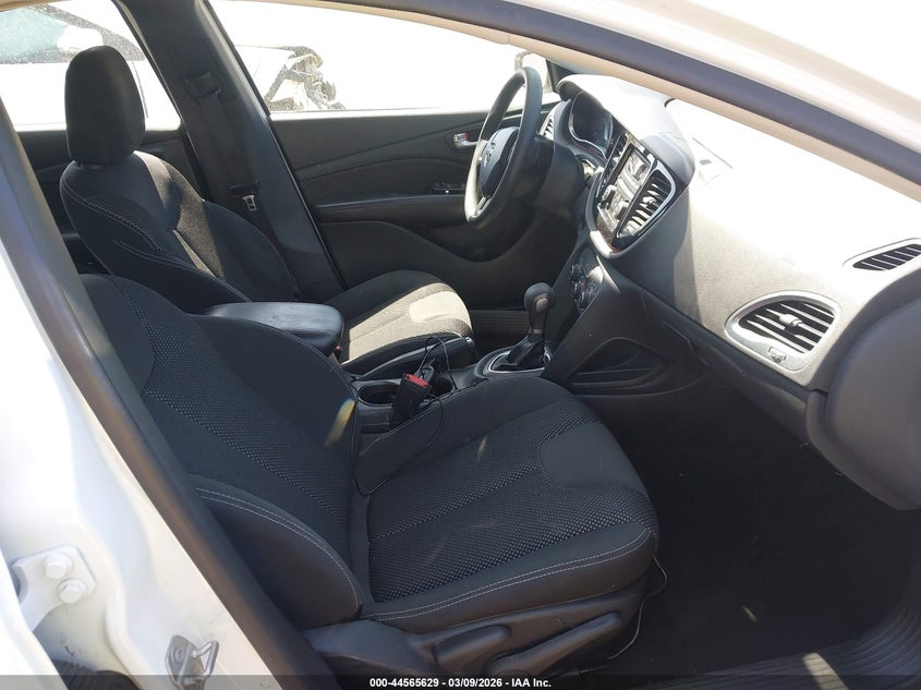 2016 DODGE DART SEDAN 2.4L I-4 VVT, 184HP