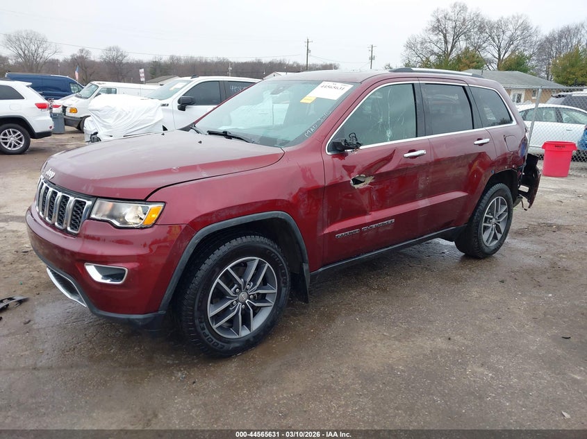 2018 Jeep Grand Cherokee Limited 4X4