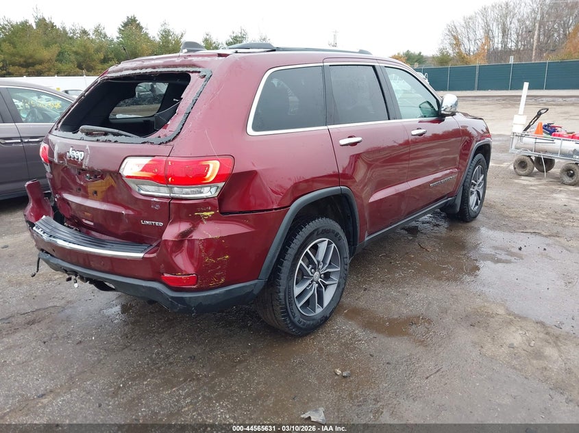 2018 Jeep Grand Cherokee Limited 4X4