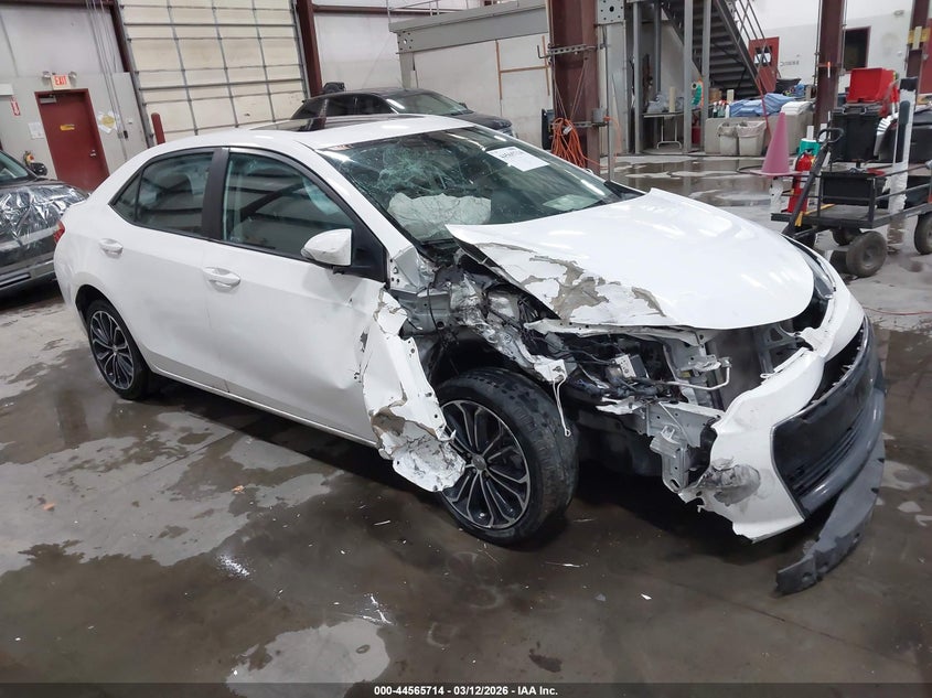 2016 Toyota Corolla S Plus