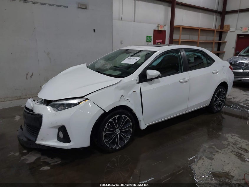 2016 Toyota Corolla S Plus