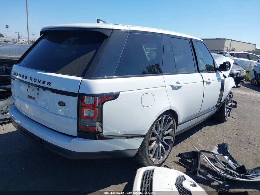 2017 Land Rover Range Rover 3.0L V6 Turbocharged Diesel Td6