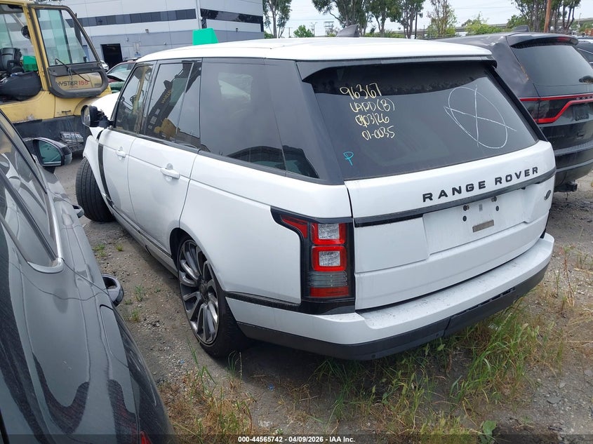 2017 Land Rover Range Rover 3.0L V6 Turbocharged Diesel Td6