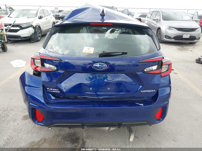2025 Subaru Impreza Base 5-Door VIN: JF1GUABC8S8338515 Lot: 44565772