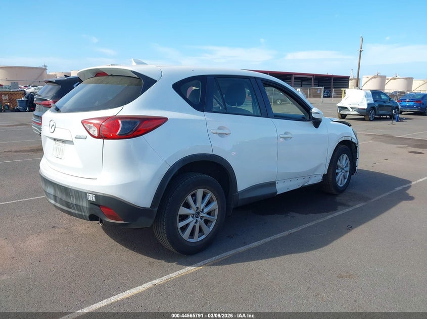 Vin: jm3ke2by5g0664725, lot: 45062669, mazda cx-5 sport 20164