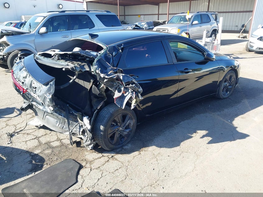 VIN 5NPLS4AG9NH077437 2022 HYUNDAI ELANTRA SEL