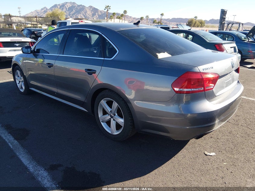 2015 VOLKSWAGEN PASSAT SEDAN 1.8L I-4 DI, DOHC, VVT, TURBO, 170HP