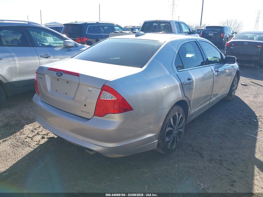 Vin: 3fahp0hg2br311065, lot: 45063072, ford fusion se 20114