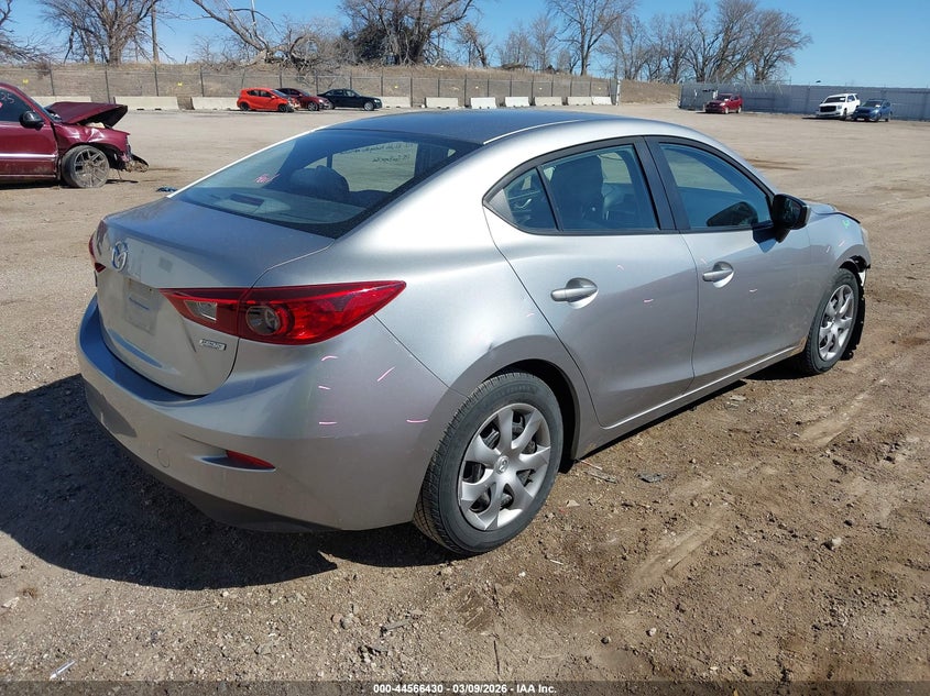 Vin: jm1bm1u74e1125644, lot: 45063308, mazda mazda3 i sport 20144