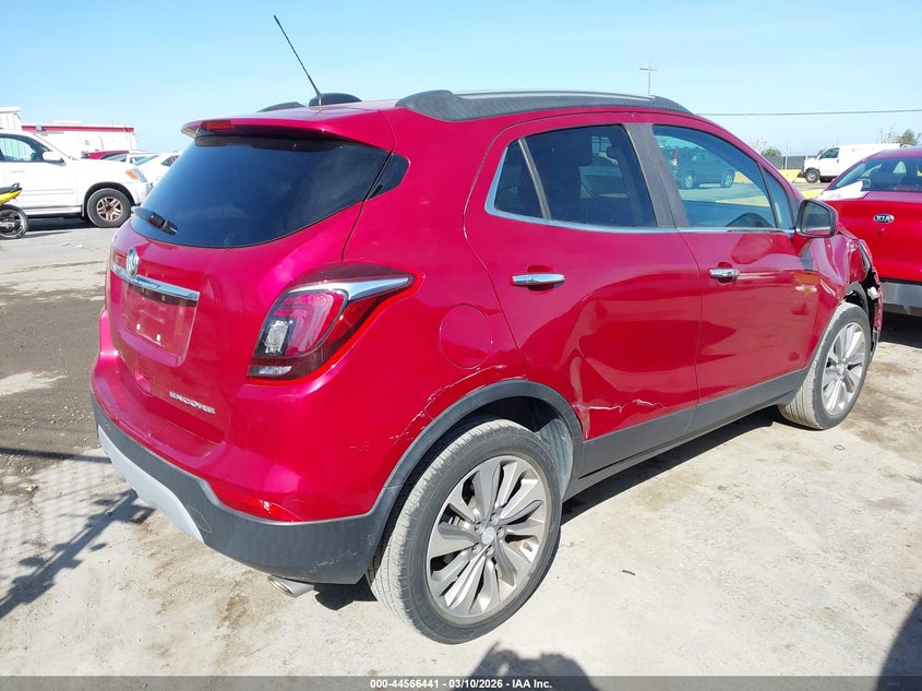 Vin: kl4cjasb4lb023346, lot: 45063319, buick encore fwd preferred 20204