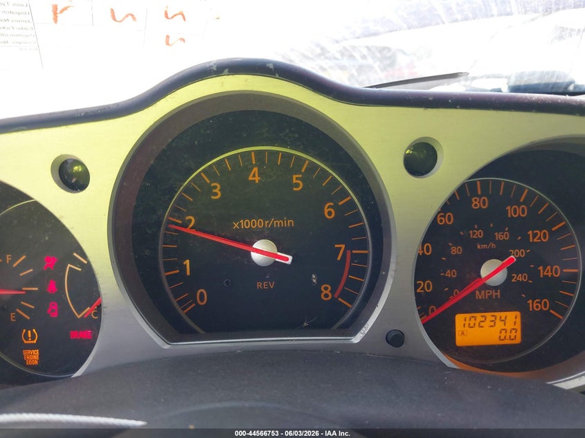 2006 Nissan 350Z Enthusiast VIN: JN1AZ34D96M308085 Lot: 44566753