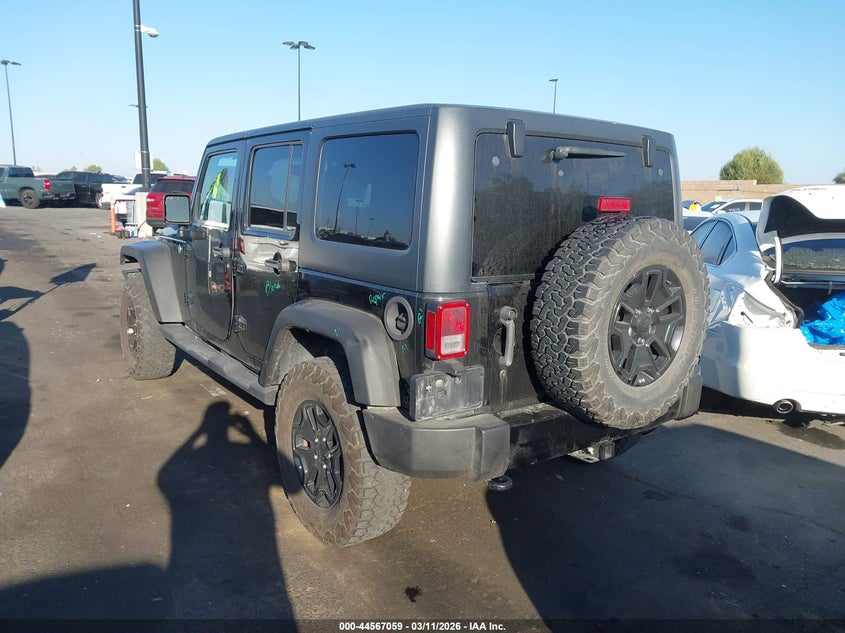 2016 Jeep Wrangler Unlimited Willys Wheeler