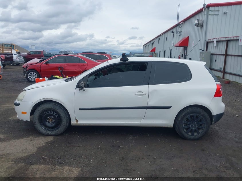 2007 Volkswagen Rabbit 2-Door VIN: WVWAR71K77W017646 Lot: 44567061