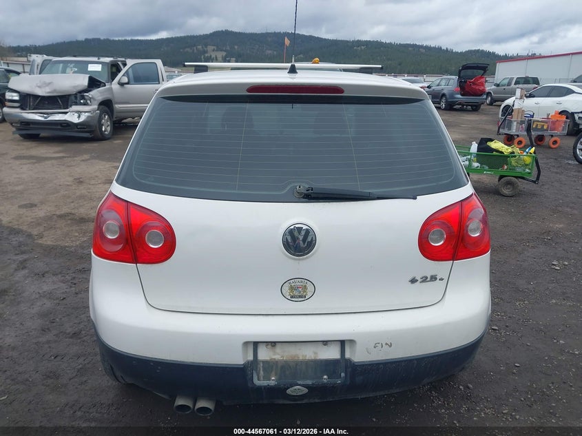 2007 Volkswagen Rabbit 2-Door VIN: WVWAR71K77W017646 Lot: 44567061