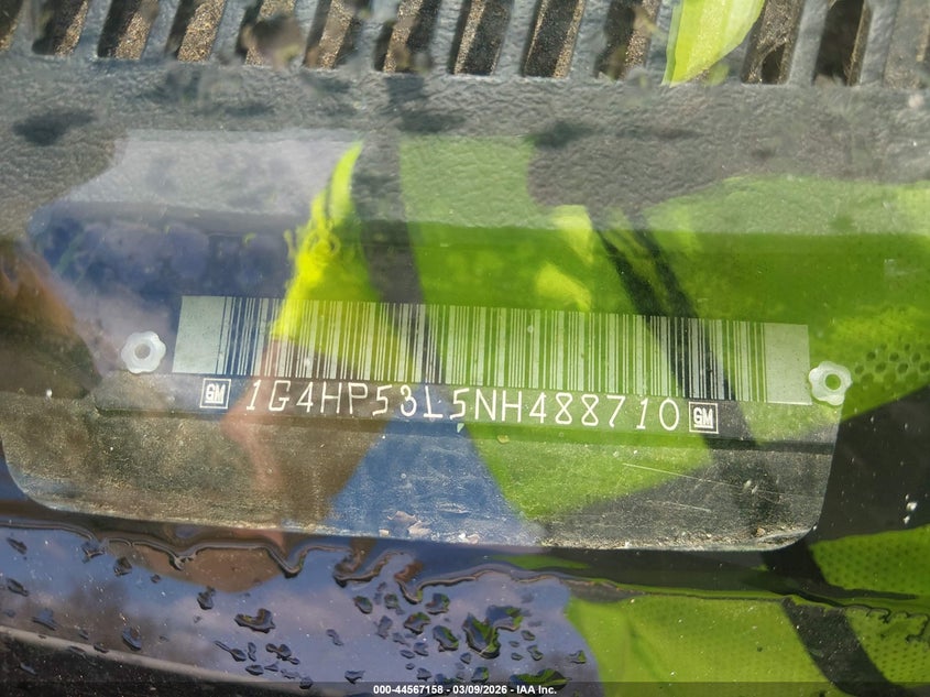 1992 Buick Lesabre Custom VIN: 1G4HP53L5NH488710 Lot: 44567158