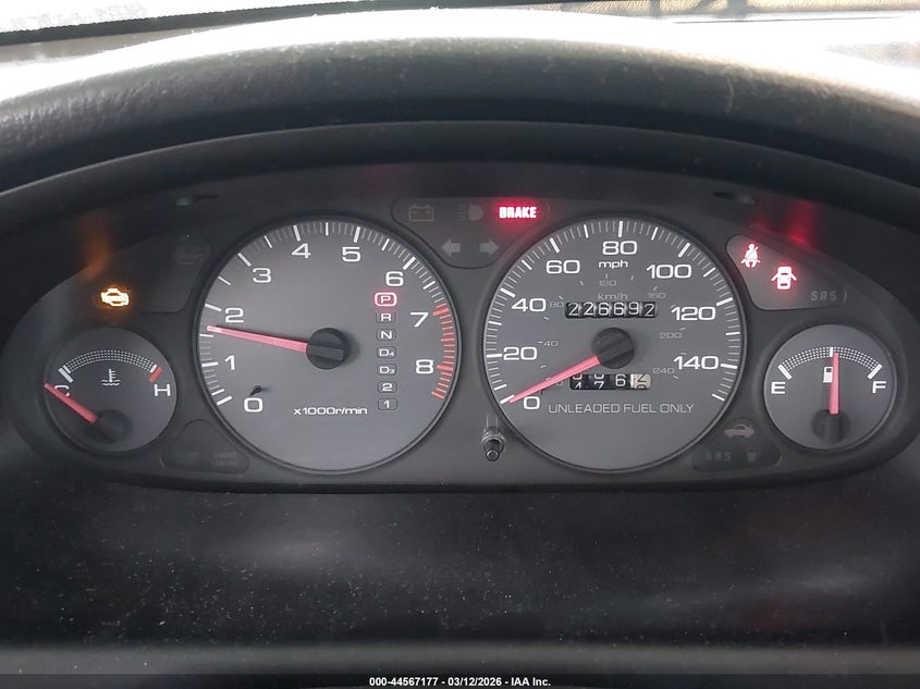 1997 Acura Integra Ls VIN: JH4DC4453VS016404 Lot: 44567177