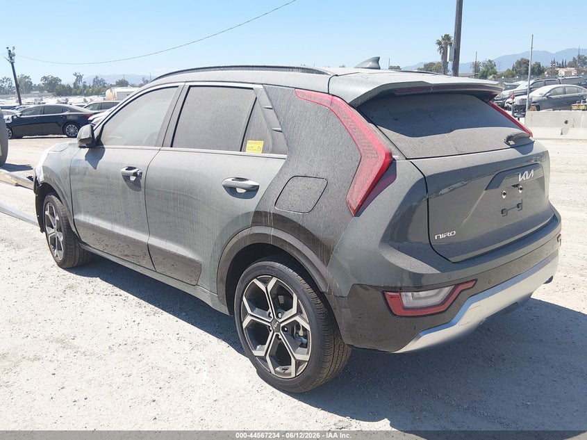 Vin: kndct3le9s5278415, lot: 45064112, kia niro sx touring 20253