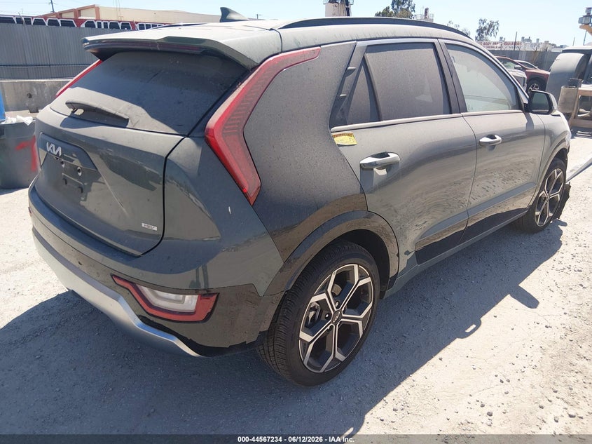 Vin: kndct3le9s5278415, lot: 45064112, kia niro sx touring 20254