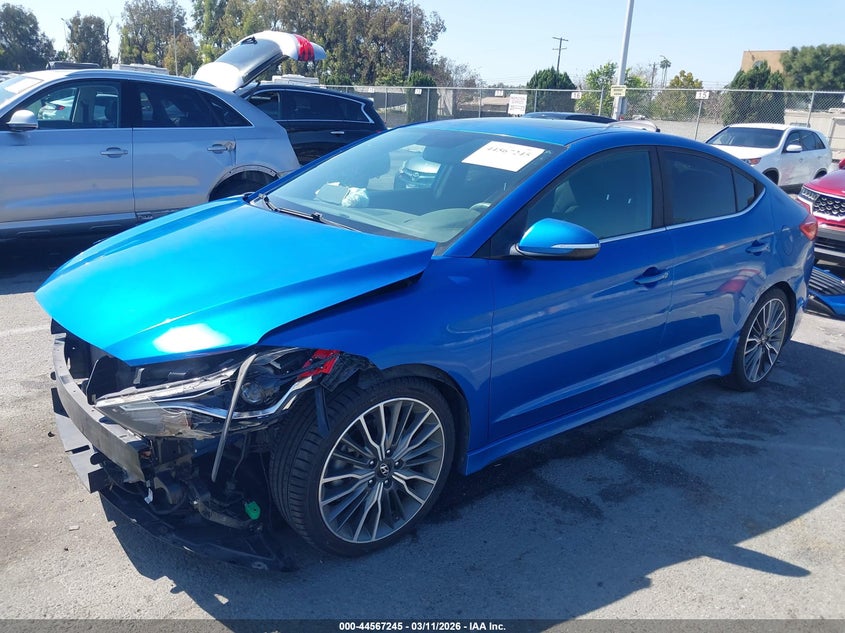 2018 Hyundai Elantra Sport KMHD04LB2JU498732 photo 1